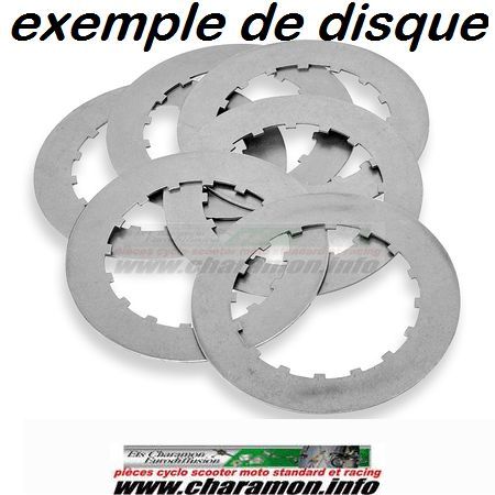kit disque d'embrayage lisse pour  YAMAHA 500 XP T-Max de 2001-2011 - Image 1