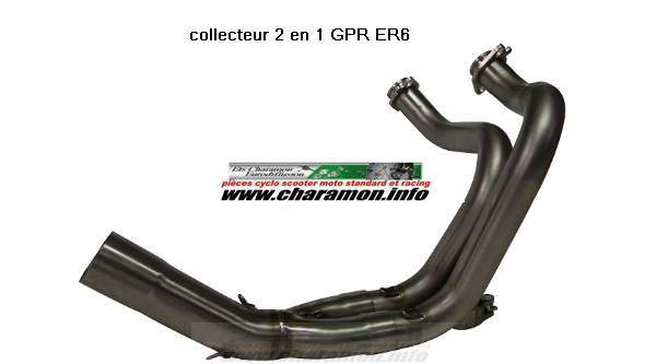 pot d'échappement GPR pour kawasaki 650 ER6 N-F 2012 2013 - Image 4
