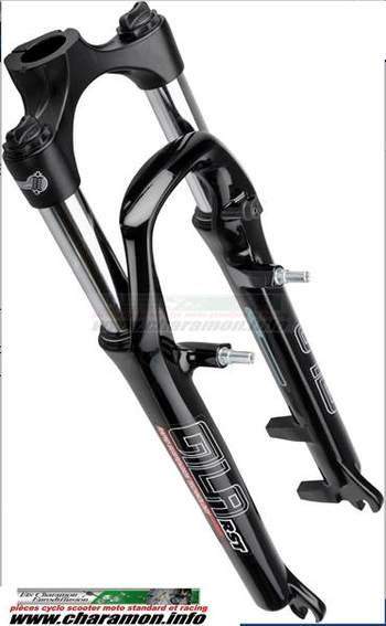 Fourche pour VTT de chez RST modèle GILA T 80 noire ou blanche - Image 1