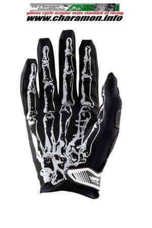 Paire de gants cross o'neal version Jump Piston la couleur noir et blanc - Image 2