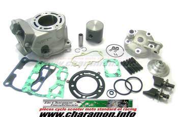 GROUPE THERMIQUE kit cylindre culasse piston 144cc pour yz 125 de 1997 à 2004 - Image 1