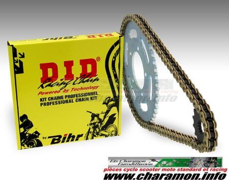 kit chaine pour quad YFM250R RAPTOR de 2009 à 2014 - Image 1