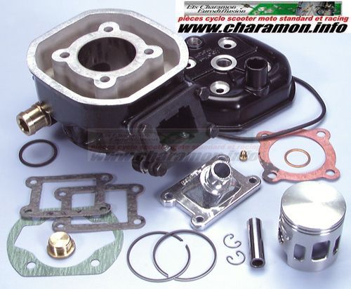 kit cylindre polini pour malaguti dune 50 moteur minarelli MR4 liquide - Image 1