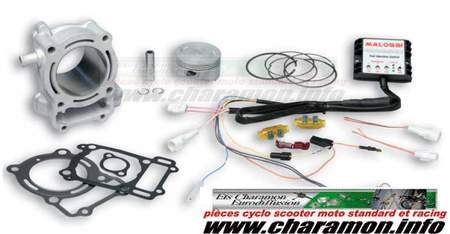 kit CYLINDRE malossi aprila RS4 125 senda DRD diamètre 65 avec boitier I-TECH 4-stroke - Image 1