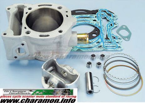 kit cylindre polini pour piaggio X8  X9  xevo MP3 125 liquide 4T d.74 - Image 1
