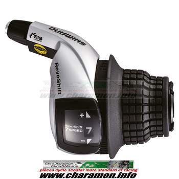 MANETTE PAIRE VTT shimano 7V REVOSHIFT - Image 1