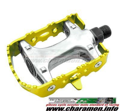 paire de pédales de couleur VTT ou ville alu axe Chr-Mob - Image 5