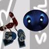phares mini led bleu