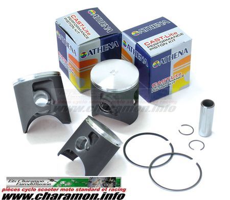 PISTON CROSS cr 125 D53 96 92 01 1992 2001 forgé  - Image 1