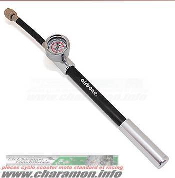 POMPE FOURCHE TELESCOPIQUE ET AMORTISSEUR AIRBORNE HAUTE PRESSION 20BA - Image 1