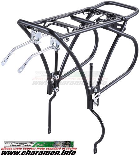 porte-bagages arrière réglable pour vélo avec frein à disque - Image 1