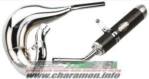 pot d'échappement TK pour yamaha DT125R de 2003 à 2012 - Image 1