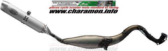 pot d'échappement tk pour quad kymco MXU 50cc - Image 1