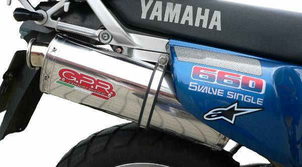 pot d'échappement GPR yamaha xt 660 Z xtz 660 de 1991 à 1998 - Image 1