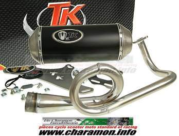 pot d'échappement TK pour Agility VIVACITY VCLIC Orbit 50 4temps Moteur GY6 - Image 1
