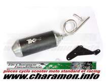 pot d'échappement TK pour Agility VIVACITY VCLIC Orbit 50 4temps Moteur GY6 - Image 4