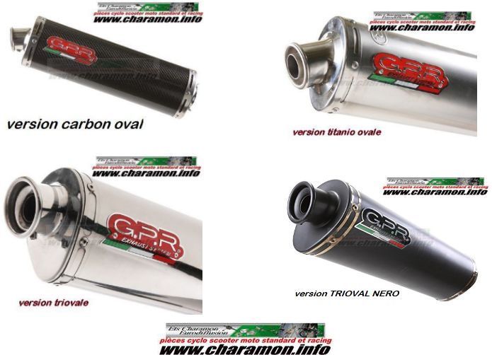 pot d'échappement GPR pour aprilia RSV4 1000 de 2004 à 2008 - Image 2