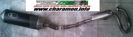 pot d'échappement TK pour Suzuki 125 DR 4T - Image 1