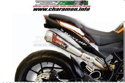 pot échappement Athena et kit stage1 Factory pour Ktm Duke 125 - Image 1