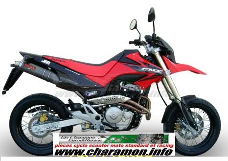 pot d'échappement GPR pour Honda FMX 650 2005 à 2008 Double sortie d'échappement - Image 1