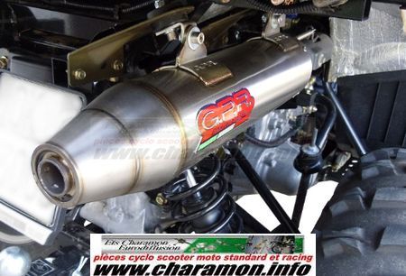 pot d'échappement GPR pour quad Polaris sportman 800 X2 2007 à 2010 - Image 1