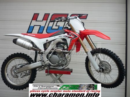 pot d'échappement HGS pour Honda 250 CRF 2014 2015 - Image 1