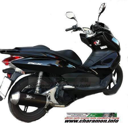 pot d'échappement TK pour honda 125 PCX 2010 et 2011 ou 2012 et 2013 - Image 1