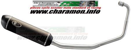 pot d'échappement TK pour daelim rodwin 125 et 125 FI - Image 2