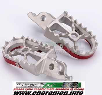 paire de repose pieds pour Honda 125 CR 250  02 15 450 crf - Image 3