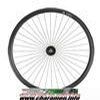 roue de vélo fixie 700 en 6 couleurs avant ou arrière axe plein moyeu noir 36 troues