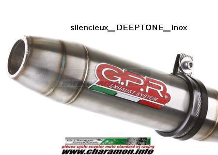 pot d'échappement gpr pour kawasaki Z750 2004 à 2006 - Image 3