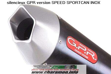 pot d'échappement gpr pour kawasaki Z750 2004 à 2006 - Image 7