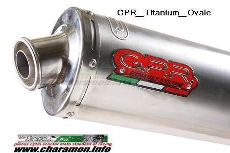 pot d'échappement gpr pour kawasaki Z750 2004 à 2006 - Image 9