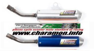 pot d'échappement HGS pour Yamaha yz 125 de 2005 à 2014 - Image 2