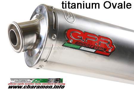 pot d'échappement GPR pour Honda FMX 650 2005 à 2008 Double sortie d'échappement - Image 3